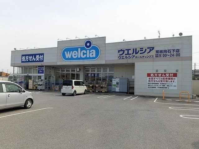 ウエルシア常総向石下店まで550m