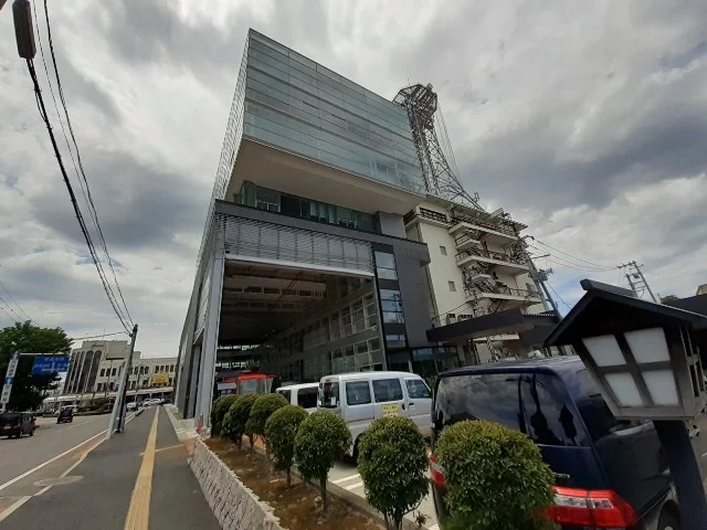 新発田市役所まで1300m