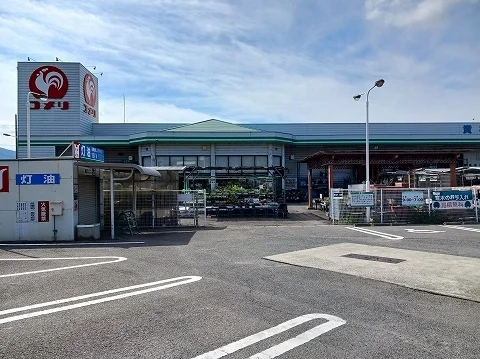 コメリ市場店様まで450m