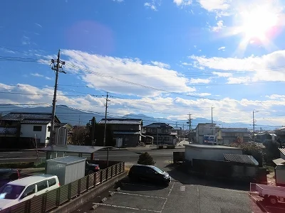 2階からのアングルです