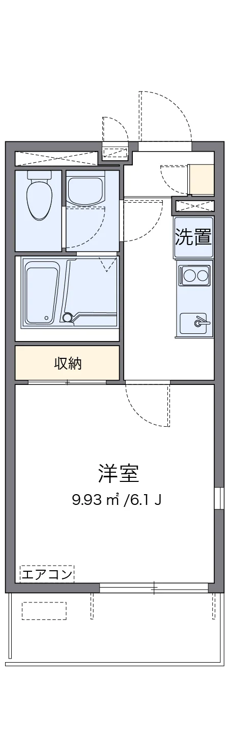 代表的な間取のため実際の間取とは異なる場合があります