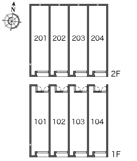 間取り配置図です。