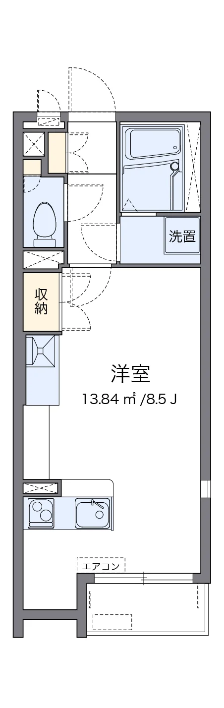 代表的な間取のため実際の間取とは異なる場合があります
