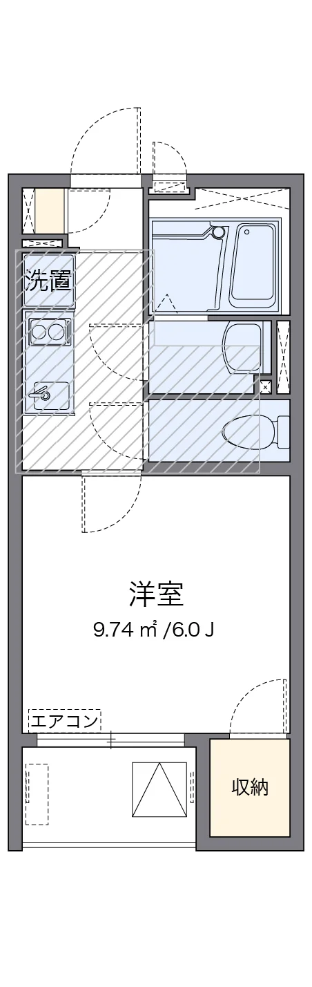 代表的な間取のため実際の間取とは異なる場合があります