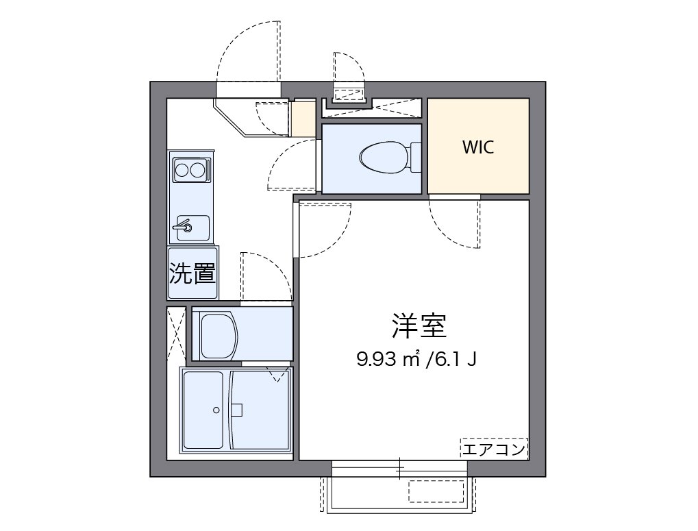 代表的な間取のため実際の間取とは異なる場合があります
