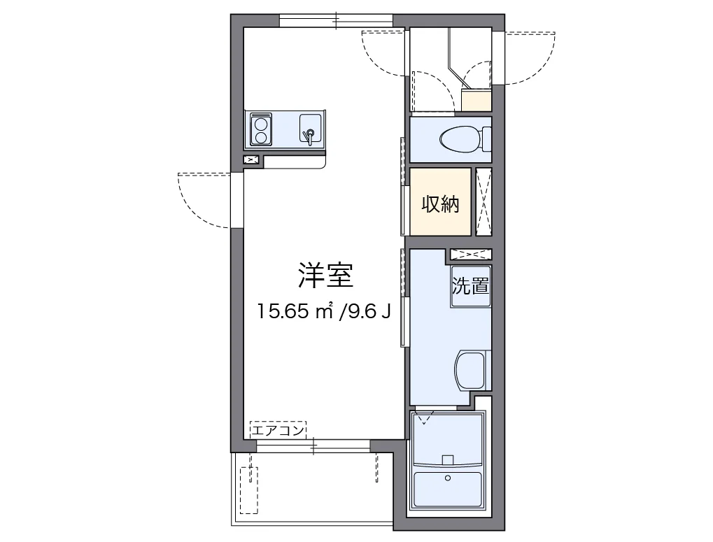 代表的な間取のため実際の間取とは異なる場合があります