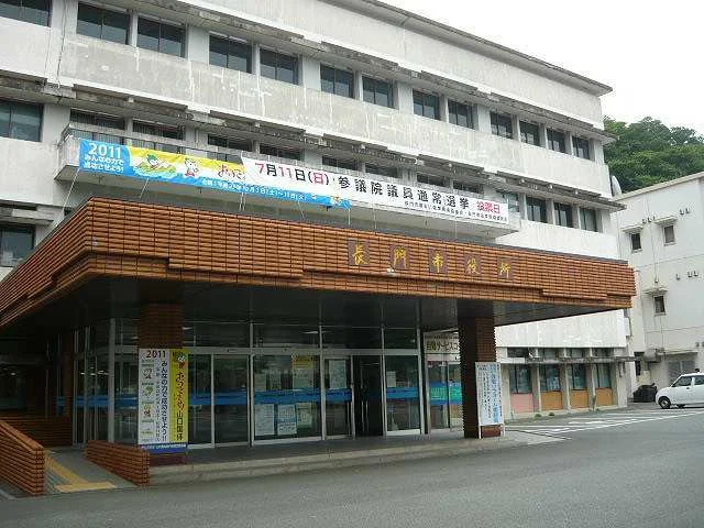長門市役所まで2200m