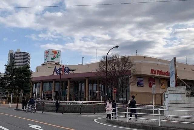 アリオまで1200m