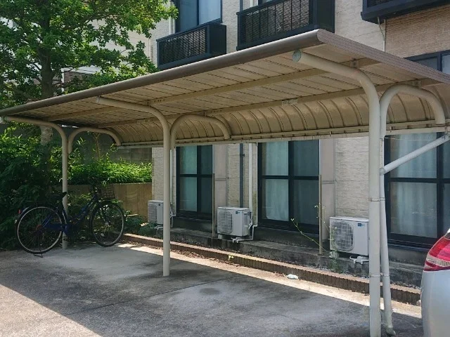 駐輪場です。