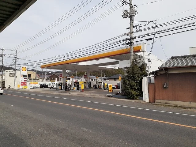 昭和シェル　迫間店まで1300m