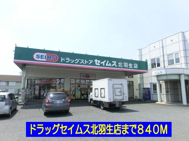 ドラッグセイムス北羽生店まで840m