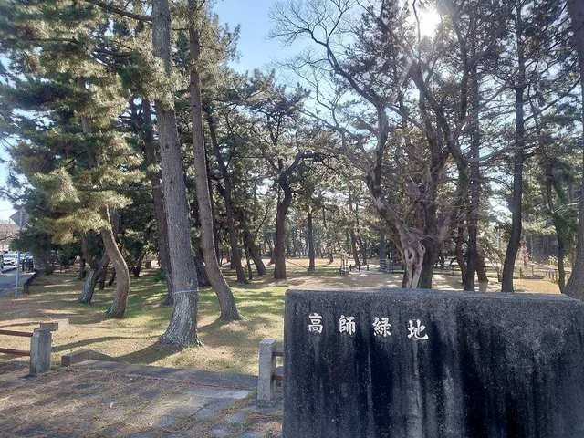 高師緑地公園まで150m
