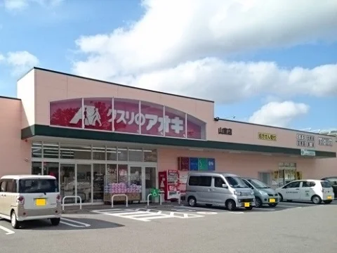 クスリのアオキ山室店まで550m