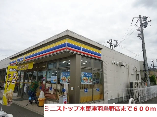 ミニストップ木更津羽鳥野店まで600m