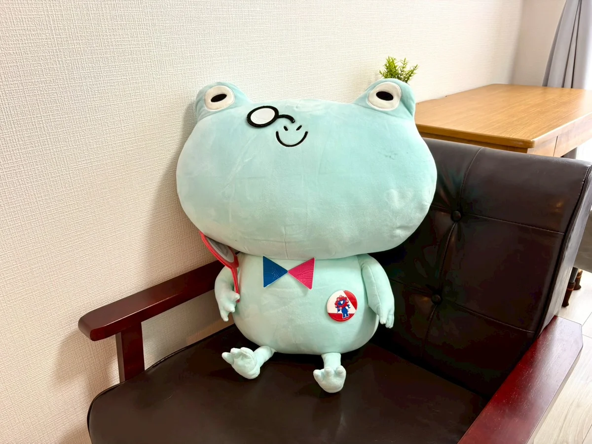 エスリード賃貸のマスコットキャラクター『ケロ坊』も皆様のご利用お待ちしております♪