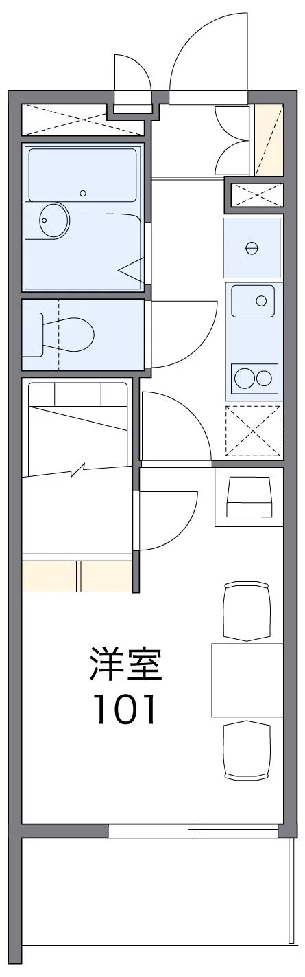 代表的な間取のため実際の間取とは異なる場合があります