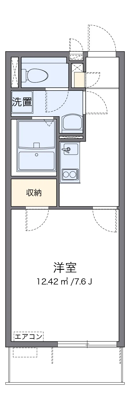 代表的な間取のため実際の間取とは異なる場合があります