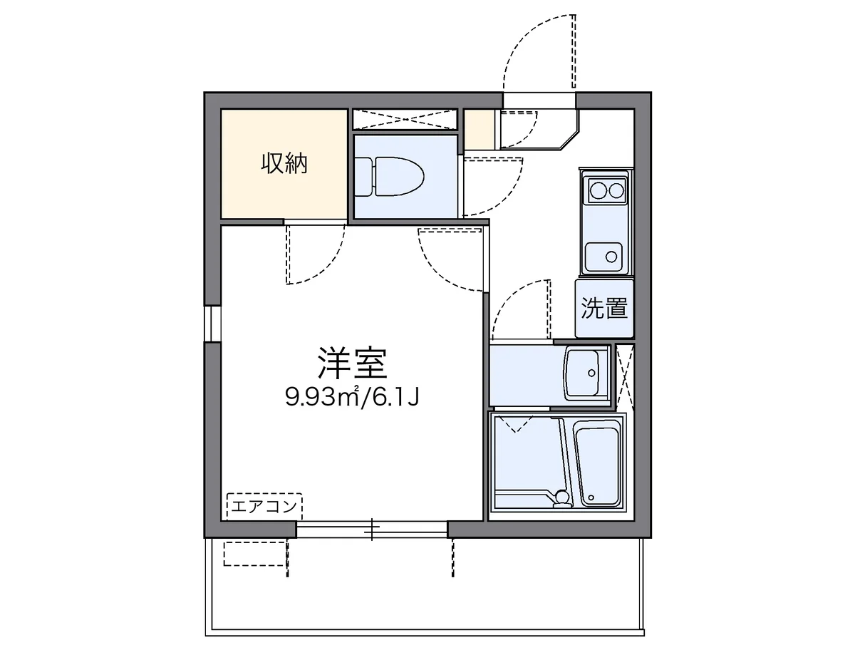 代表的な間取のため実際の間取とは異なる場合があります