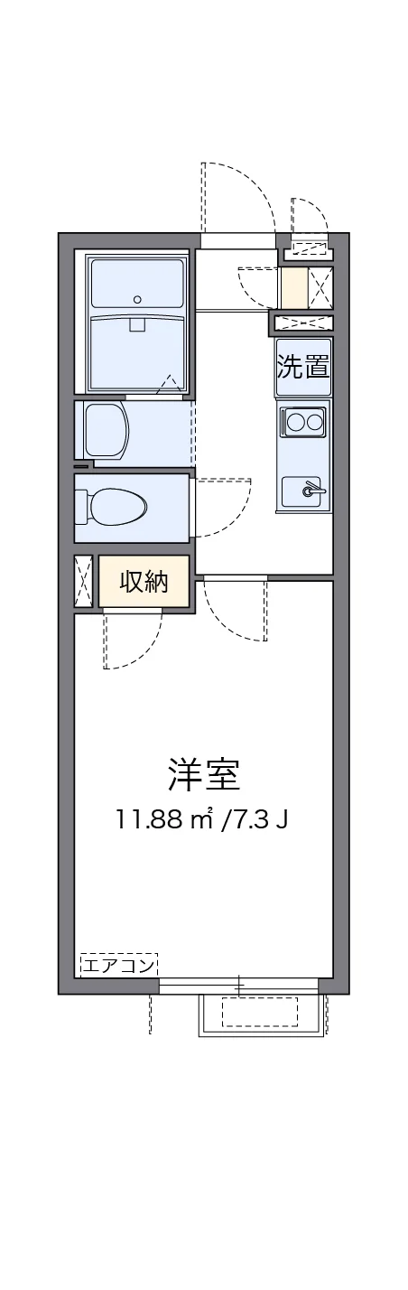 代表的な間取のため実際の間取とは異なる場合があります