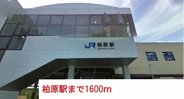 柏原駅まで1600m
