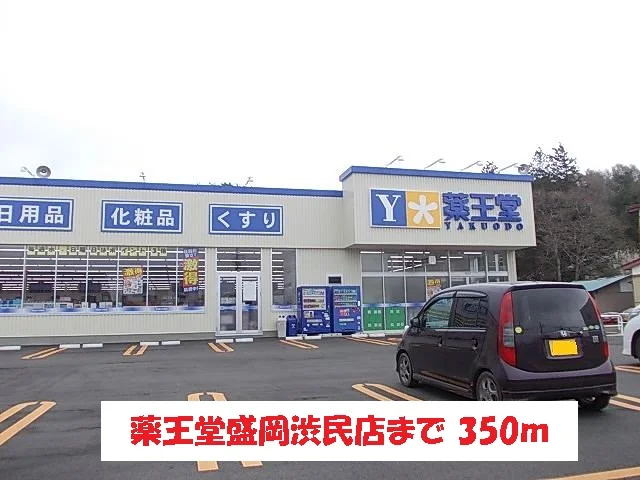 薬王堂盛岡渋民店まで350m