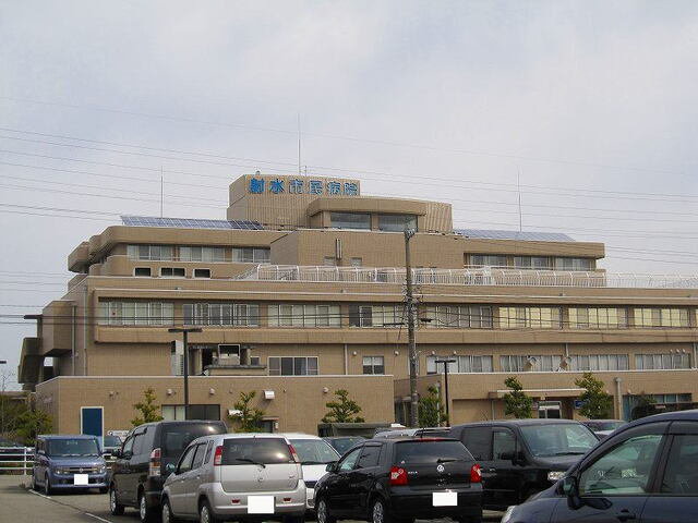 射水市民病院まで3900m