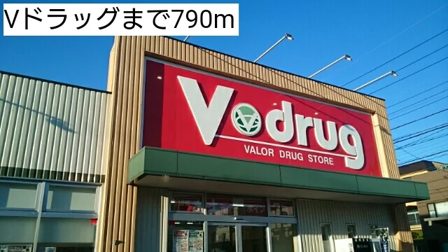 Vドラッグまで790m