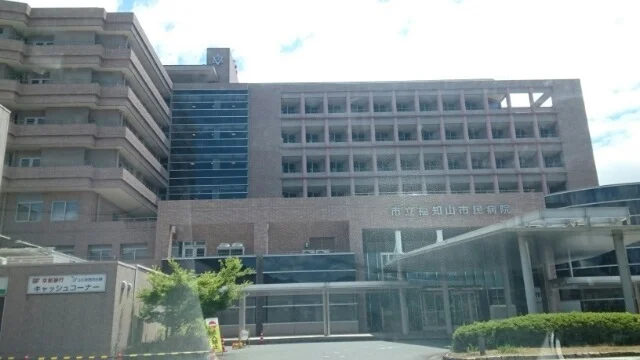 福知山市民病院まで3400m