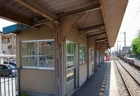 北陸鉄道　乙丸駅まで750m