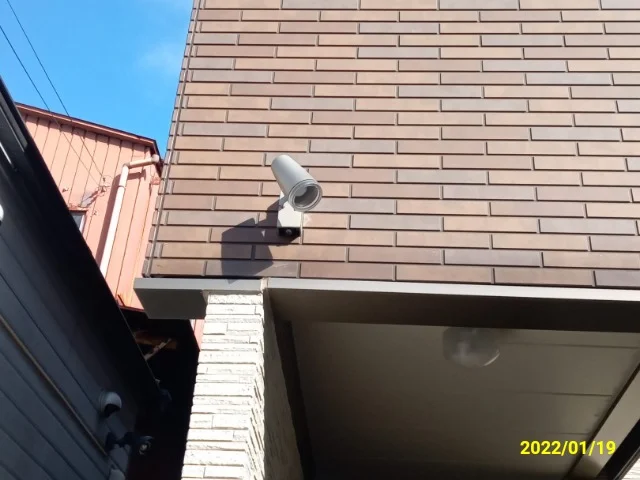 人感センサーライト付き