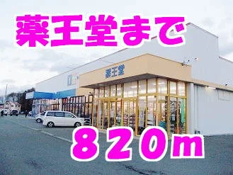 薬王堂まで820m