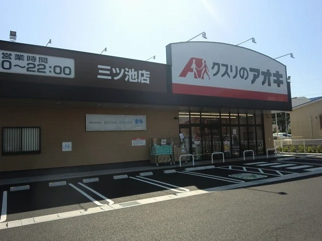 クスリのアオキ三ツ池店まで1100m