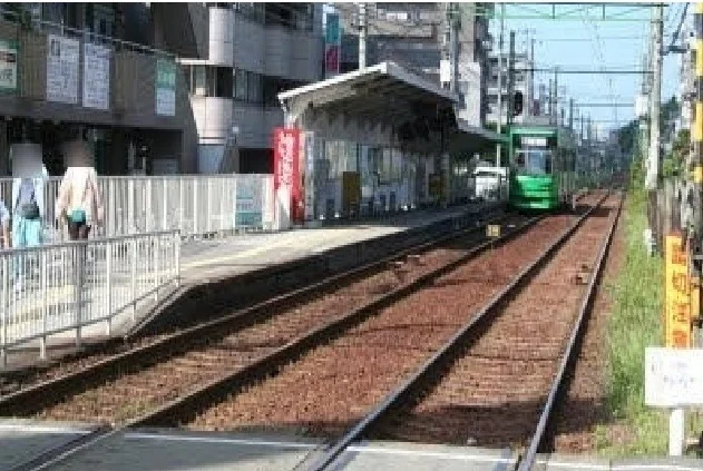 広島電鉄　古江駅まで1000m
