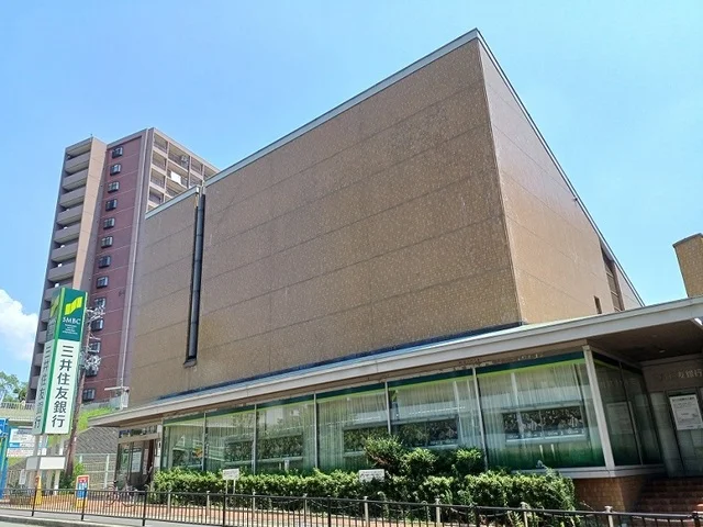 三井住友銀行様まで1600m