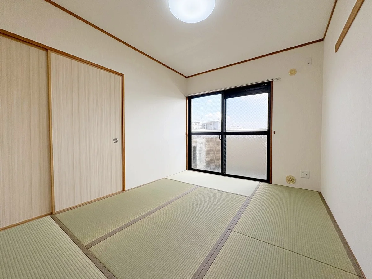 和室6帖の部屋です🍵家具家電設置前写真です。