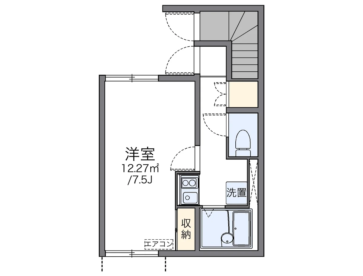 代表的な間取のため実際の間取とは異なる場合があります