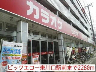 ビックエコー東川口駅前まで2280m