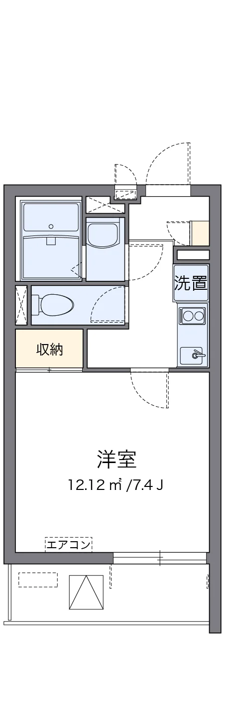 代表的な間取のため実際の間取とは異なる場合があります