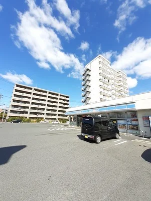 ローソン宇部黒石店まで140m