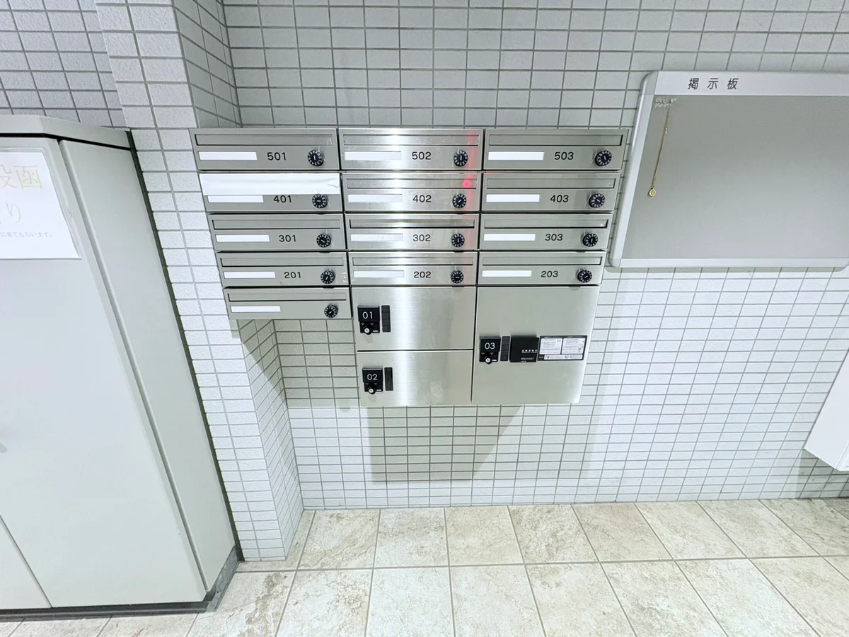 宅配BOX付きなので、不在の時も安心です♪