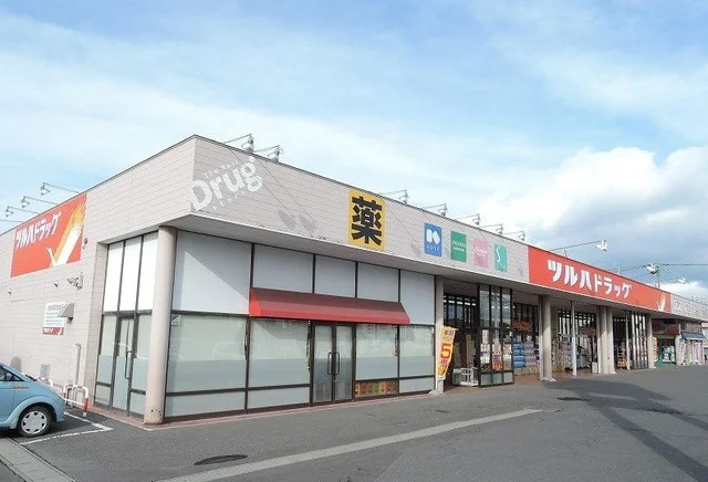 ツルハドラッグみなと店まで350m