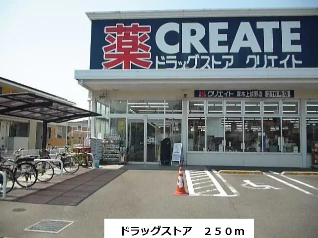 ドラッグストアまで250m