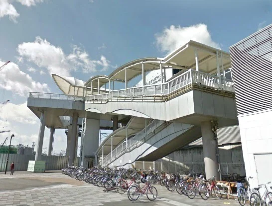 あおなみ線　ささしまライブ駅まで720m