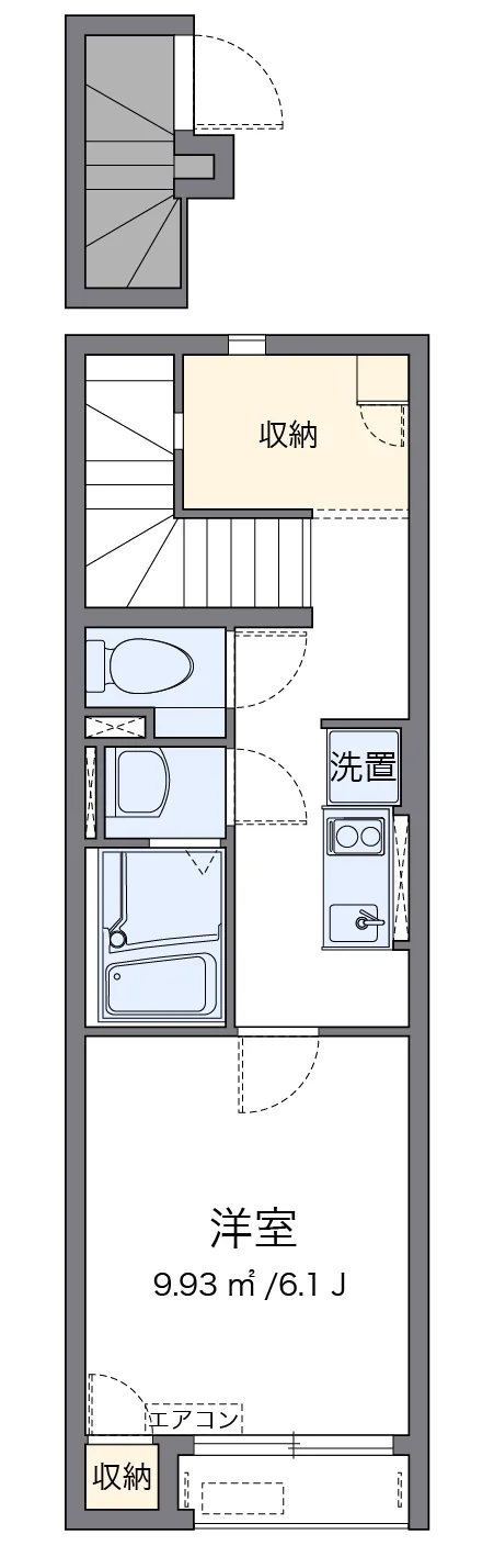 代表的な間取のため実際の間取とは異なる場合があります