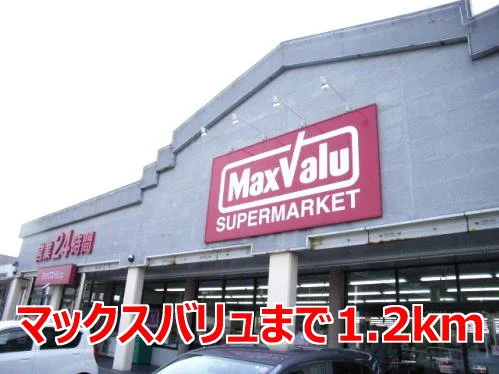 マックスバリュまで1200m