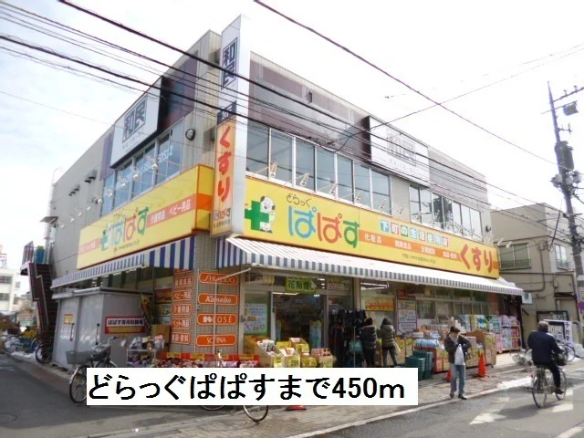どらっぐぱぱすまで450m
