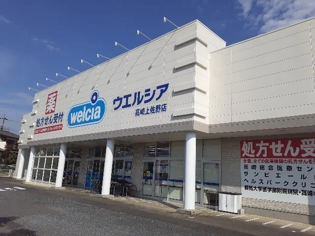 ウエルシア高崎上佐野店まで450m