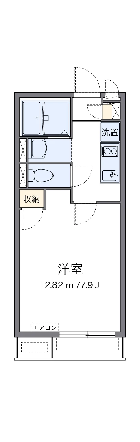代表的な間取のため実際の間取とは異なる場合があります
