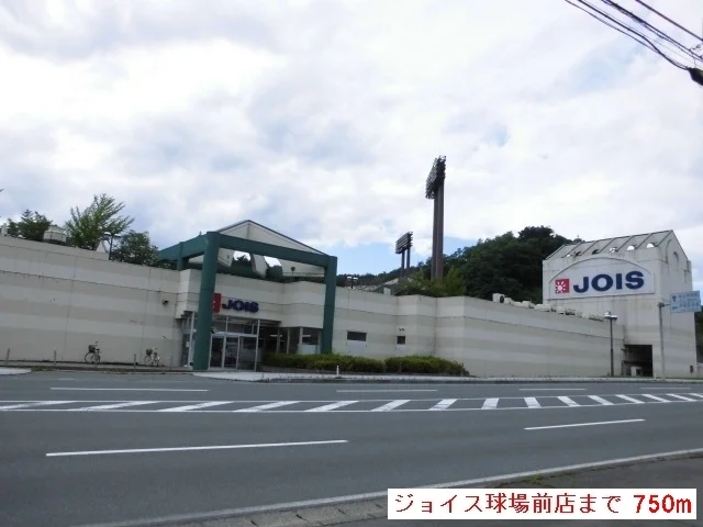 ジョイス球場前店まで750m