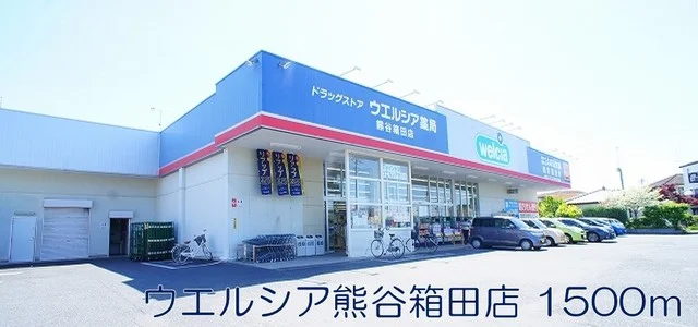 ウエルシア熊谷箱田店まで1500m